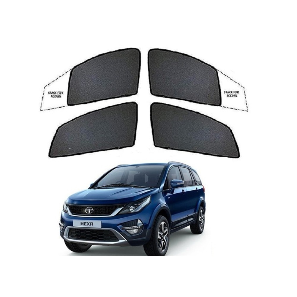 Car Fix type Curtain Hexa - Black